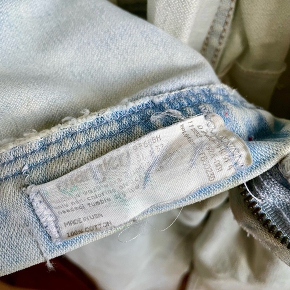 Vintage Wrangler Super Faded Stone Wash Jeans - Picture 6 of 10